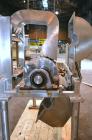 Used Fitzpatrick GuiloRiver, Model 14LX14D, 304 Stainless Steel. 14 Diameter x 14 wide rotor with riving pins. Hinged cover with pelican feed hopper, hinged bottom discharge. Driven by a 5hp, 3/60/20...