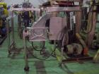 Used Fitzpatrick Fitzmill, modelD6A, stainless steel. Pan feed, fixed blades. Driven by a 5 hp, 230/460 volt motor. Mounted on a stainless steel base with casters.