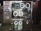 Unused- Fitzpatrick Fitzmill, Model D6A, 316 Stainless Steel. 25RA Mirror polish internal, screw feed with hopper, driven by .5 hp variable speed drive, 5 hp variable speed main drive. Unit is mounte...