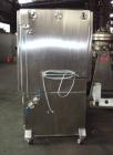Unused- Fitzpatrick Fitzmill, Model D6A, 316 Stainless Steel. 25RA Mirror polish internal, screw feed with hopper, driven by .5 hp variable speed drive, 5 hp variable speed main drive. Unit is mounte...