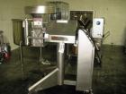 Used Fitzpatick Sanitary Fitzmill, Model D6A. Polished, fixed knives, pan feed. Driven by a 5hp, 230/460 volt motor with VFD. Serial#10648.