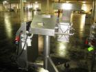 Used Fitzpatick Sanitary Fitzmill, Model D6A. Polished, fixed knives, pan feed. Driven by a 5hp, 230/460 volt motor with VFD. Serial#10648.