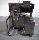 Used Fitzpatrick Fitzmill, Model D6A. 316 Stainless steel product contact surfaces, 304 stainless steel non product contact surfaces, cantilevered design, mirror internal finish, fixed blades with 7....