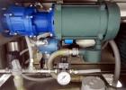 Used Fitzpatrick Fitzmill, Model D6A. 316 Stainless steel product contact surfaces, 304 stainless steel non product contact surfaces, cantilevered design, mirror internal finish, fixed blades with 7....