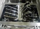 Used Fitzpatrick Fitzmill, Model D6A. 316 Stainless steel product contact surfaces, 304 stainless steel non product contact surfaces, cantilevered design, mirror internal finish, fixed blades with dr...