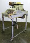 Used Fitzpatrick Fitzmill, Model D6, 316 Stainless Steel. 16 Double sided impact 410/16/20 stainless steel swinging blades, 6