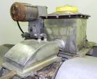 Used Fitzpatrick Fitzmill, Model D6, 316 Stainless Steel. 16 Double sided impact 410/16/20 stainless steel swinging blades, 6