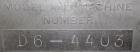 Used Stainless Steel Fitzpatrick Fitzmill, Model D6