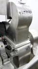 Used Fitzpatrick Fitzmill, Model DAS06, Stainless Steel. (16) Knife/Impact fixed 410/16/20 stainless steel blades, 6” x 11” 316 stainless steel cutting chamber, 316 stainless steel feed throat with a...