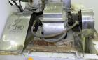 Used Fitzpatrick Fitzmill, Model DASO6, 316 Stainless Steel. (16) Knife rotor with code 575 fixed knife/impact 410/16/20 stainless steel blades. 6