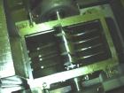 Used Fitzpatrick Fitzmill, Model DASO6, Stainless Steel. Fixed blades, reversible chamber, screw feed with motors, serial #5522.