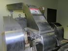 Used Fitzpatrick Fitzmill, Model DASO6, 316 Stainless Steel. (16) Fixed impact/knife410/16/20 stainless steel blades. 6
