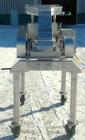 Used Fitzpatrick Fitzmill, Model DASO6, 316 Stainless Steel. (16) 410/16/20 stainless steel fixed knife/impact blades. 11
