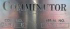 Used Fitzpatrick Fitzmill, Model DASO6, 316 Stainless Steel. (16) 410/16/20 stainless steel fixed knife/impact blades. 11