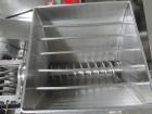 Used Fitzpatrick Fitzmill, Model DASO6. Stainless steel construction, fixed knives, jacketed cover and mill housing, screw feed driven by 0.25hp, 230/460 volt XP variable speed drive, on stainless st...