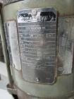 Used Fitzpatrick Fitzmill, Model DASO6. Stainless steel construction, fixed knives, jacketed cover and mill housing, screw feed driven by 0.25hp, 230/460 volt XP variable speed drive, on stainless st...