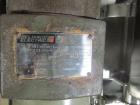 Used Fitzpatrick Fitzmill, Model DASO6. Stainless steel construction, fixed knives, jacketed cover and mill housing, screw feed driven by 0.25hp, 230/460 volt XP variable speed drive, on stainless st...