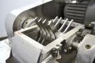 Used Fitzpatrick Fitzmill, Model DAS06, Stainless Steel. (16) Knife/Impact fixed 410/16/20 stainless steel blades, 6” x 11” 316 stainless steel cutting chamber, 316 stainless steel feed throat with a...
