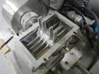 Used Fitzpatrick Fitzmill, Model DASO6, Stainless Steel. Knife/impact fixed blades. Mounted on a base and pedestal with a 7.5hp, 230/460 volt, 1750 rpm XP motor. Gravity feed throat, missing feed pan...