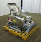 Used Fitzpatrick Fitzmill, Model DASO6, Stainless Steel. (16) Fixed impact/knife 410 stainless steel blades. Approximate 6