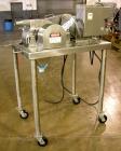 Used Fitzpatrick Fitzmill, Model DASO6, Stainless Steel. Fixed knives, air swept feed, 7.5 hp, 230/460 volt main drive. Mounted on legs with casters.
