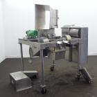 Used Fitzpatrick Fitzmill, Model DKASO12, 316 Stainless Steel. (32) Impact/knife fixed 410 stainless steel blades, 11