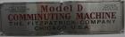 Used Fitzpatrick FitzMill Comminuting Machine Model D.