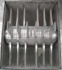 Used Fitzpatrick Fitzmill, Model DKASO12, 316 Stainless Steel. (24) 410 Stainless steel fixed double knife blades. 11