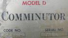Used Fitzpatrick Fitzmill, Model DKASO12, 316 Stainless Steel. (24) 410 Stainless steel fixed double knife blades. 11