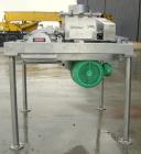 Used Fitzpatrick Fitzmill, Model DKASO12, 316 stainless steel. (32) impact/knife fixed 410 stainless steel blades, 11
