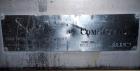 Used Fitzpatrick Fitzmill, Model DKASO12, stainless steel construction, (32) knife/impact fixed knives, reversible chamber, gravity feed, 15 hp motor, belt driven. Mounted on a stainless steel base, ...