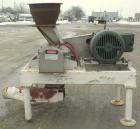 Used Fitzpatrick Fitzmill, Model DKASO12, 316 stainless steel. (32) 410 stainless steel fixed double impact blades. 13