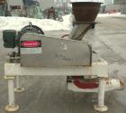 Used Fitzpatrick Fitzmill, Model DKASO12, 316 stainless steel. (32) 410 stainless steel fixed double impact blades. 13