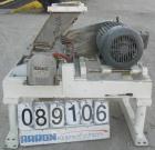 Used Fitzpatrick Fitzmill, Model DKASO12, 316 Stainless Steel. (32) 410 Stainless steel fixed impact blades. 13