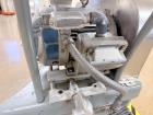 Used Fitzpatrick Fitzmill Model D Hammer Mill on Mobile Frame with 7.5 HP Motor