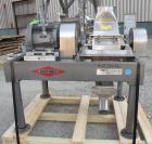 Used- Fitzpatrick Fitzmill, Model FASO12, 316 Stainless Steel. (24) Double knife fixed 410 stainless steel blades, 11