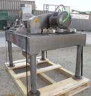 Used- Fitzpatrick Fitzmill, Model FASO12, 316 Stainless Steel. (24) Double knife fixed 410 stainless steel blades, 11