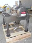 Used- Fitzpatrick Fitzmill, Model FASO12, 316 Stainless Steel. (24) Double knife fixed 410 stainless steel blades, 11