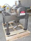 Used Fitzpatrick Fitzmill, Model FASO12, 316 Stainless Steel. (24) Double knife fixed 410 stainless steel blades, 11