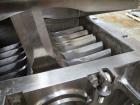 Used Fitzpatrick Fitzmill, Model FASO12, 316 Stainless Steel. (24) Double knife fixed 410 stainless steel blades, 11