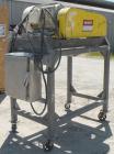 Used Fitzpatrick Fitzmill, Model FASO12, stainless steel. (24) double impact fixed 410 stainless steel blades, 11