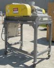Used Fitzpatrick Fitzmill, Model FASO12, stainless steel. (24) double impact fixed 410 stainless steel blades, 11