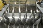 Used Fitzpatrick Fitzmill, Model FASO12, stainless steel. (24) double impact fixed 410 stainless steel blades, 11