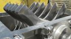 Used Fitzpatrick Fitzmill, Model FASO12, stainless steel. (24) double impact fixed 410 stainless steel blades, 11