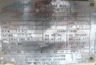 Used Fitzpatrick Fitzmill, Model FASO12, stainless steel. (24) double impact fixed 410 stainless steel blades, 11