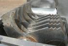 Used Fitzpatrick Fitzmill, Model FASO12, Stainless Steel. 24 fixed impact/knife blades. 13