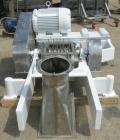 Used Fitzpatrick Fitzmill, Model FASO12, Stainless Steel. 24 fixed impact/knife blades. 13