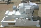 Used Fitzpatrick Fitzmill, Model FASO12, Stainless Steel. 24 fixed impact/knife blades. 13