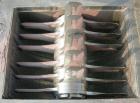 Used- Fitzpatrick Fitzmill, Model FASO12, 316 Stainless Steel. (24) 410 Stainless steel fixed double knife blades. 11