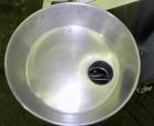 Used Fitzpatrick Homoloid Mill, Model JT, 316 Stainless Steel. 7-1/2'' Diameter x 2'' deep chamber, (12) 410/16/20 stainless steel swinging impact/knife blades. Bottom screen. Top 304 stainless steel...
